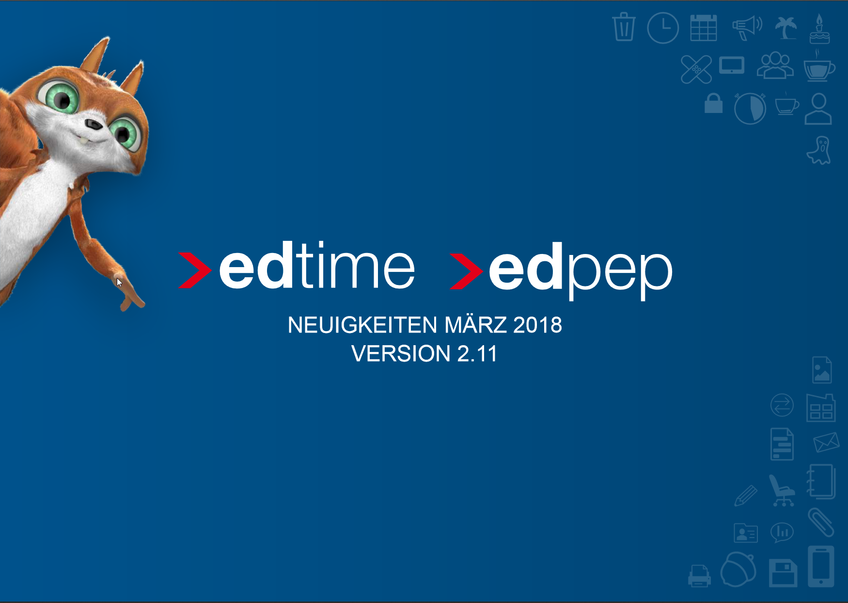 Neue Version edtime/edpep online